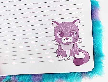 MA JURNAL CU LACAT 3D A5 MY LITTLE FRIEND LYNX PUF 96 FILE 650949 [3]