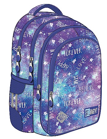 MA RUCSAC SCOLAR ST.RIGHT 4 COMPARTIMENTE GALAXY GIRL BP-58 654152 [0]