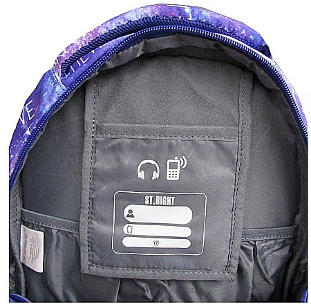 MA RUCSAC SCOLAR ST.RIGHT 4 COMPARTIMENTE GALAXY GIRL BP-58 654152 [6]