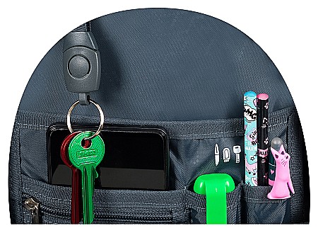 MA RUCSAC SCOLAR ST.RIGHT 4 COMPARTIMENTE BP-01 SILVER CATS 664465 [4]