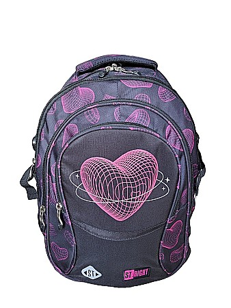 MA RUCSAC SCOLAR ST.RIGHT 4 COMPARTIMENTE BP-01 VIRTUAL HEART 666445 [2]