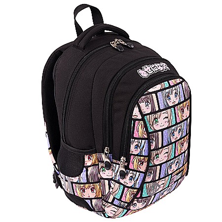 MA RUCSAC SCOLAR ST.RIGHT 3 COMPARTIMENTE COLOUR ANIME BP-26 667916 [1]