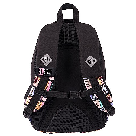 MA RUCSAC SCOLAR ST.RIGHT 3 COMPARTIMENTE COLOUR ANIME BP-26 667916 [2]