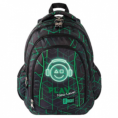 MA RUCSAC SCOLAR ST.RIGHT 4 COMPARTIMENTE BP-04 PLAY NEW LEVEL 673511 [0]