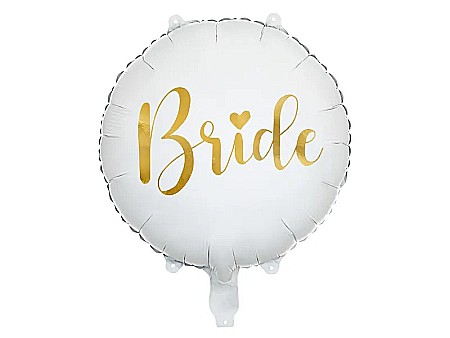 ARTICOLE PARTY - PD BALON FOLIE ALUMINIU Bride, 45cm, white FB138