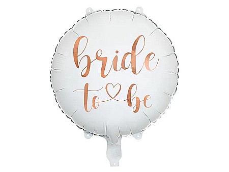 Baloane si accesorii - PD BALON FOLIE ALUMINIU Bride to be, 45cm, white FB139