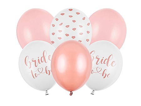 PD BALOANE Balloons 30cm, Bride to be, mix 6/set SB14P-328-000-6 [2]
