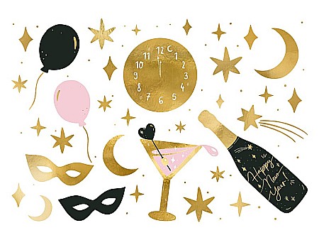 PD TATUAJE TEMPORARE PENTRU ANUL NOU 10/SET TAT11 [1]