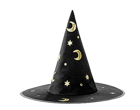 PD PALARIE VRAJITOARE Witch's hat, 19*42*32cm, black CWH2-010 [2]