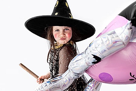 PD PALARIE VRAJITOARE Witch's hat, 19*42*32cm, black CWH2-010 [5]