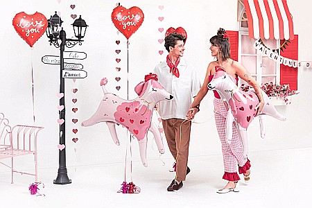 ARTICOLE PARTY - PD BALON FOLIE ALUMINIU Heart "i love you", 45cm, mix FB171