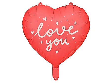 PD BALON FOLIE ALUMINIU Heart "i love you", 45cm, mix FB171 [1]