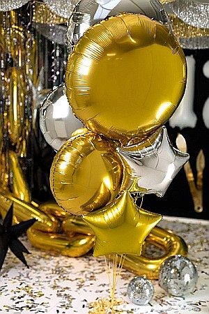 PD BALON FOLIE DE ALUMINIU 59 cm, gold FB177-019 [3]