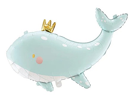 Baloane si accesorii - PD BALON FOLIE ALUMINIU Whale, 3x60cm, sky-blue FB185