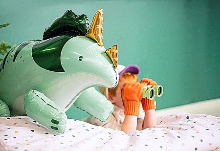 PD BALON FOLIE ALUMINIU Triceratops, 101x60.5cm, green FB186 [4]