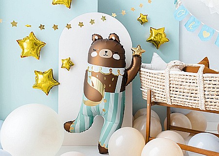 ARTICOLE PARTY - PD BALON FOLIE ALUMINIU Bear, 72x104cm, mix FB201