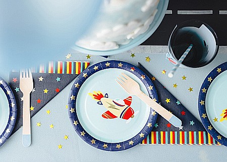 PD FARFURII CARTON Airplane, 18x18cm, mix 6/set TPP87 [4]