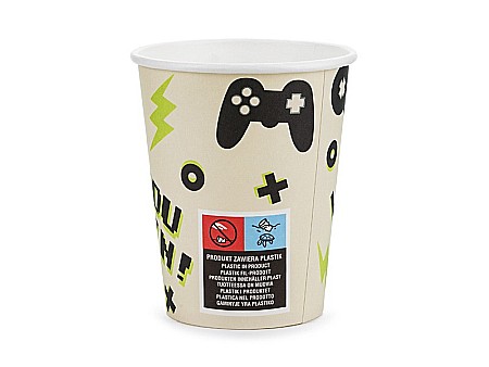 PD PAHARE CARTON Gamer, mix, 220ml 6/SET KPP76-EU3 [2]