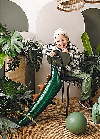 Baloane si accesorii - PD BALON FOLIE ALUMINIU Dinosaur tail, 79x35cm, mix FB222