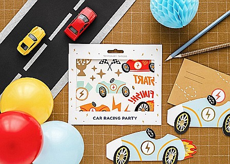 PD INVITATII PARTY MASINA + PLIC 6/SET ZPP3 [3]