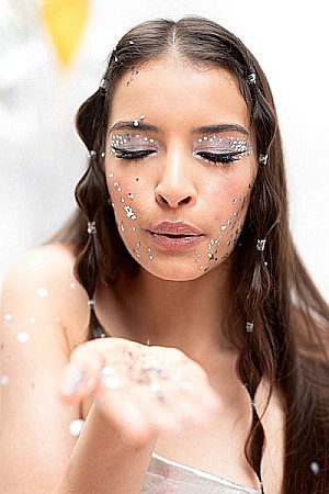 PD DECORATIUNI FATA GLITTER HOLOGRAPGIC 3G GLI1-016H [2]