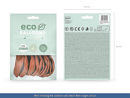 PD BALOANE Eco Balloons 26cm, pastel, misty rose 10/set ECO26P-081MR-10 [1]