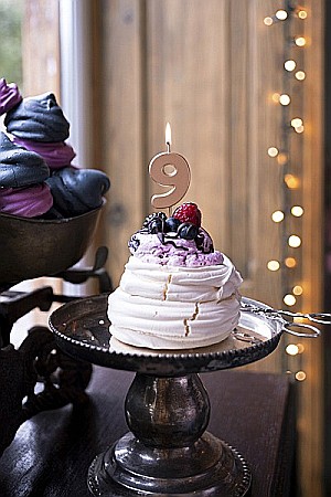 PD LUMANARI TORT Number 9, rose-gold, 4.5cm SCU12M-9-019R [1]