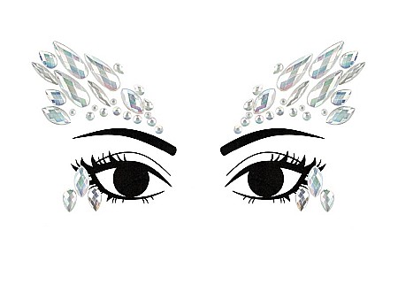 HOBBY - PD DECORATIUNE PARTY PENTRU FATA CRISTALE GLOW IN THE DARK 14*8.5CM NDT3