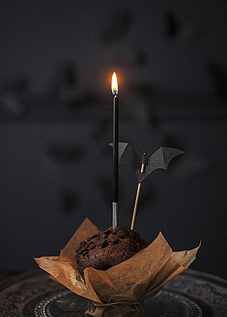 PD DECORATIUNI PENTRU TORT Bat, black 3.6-4.7cm 6/set KPM37 [2]