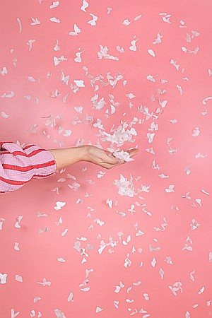 PD CONFETTI CANNON Butterfly, tube shooter, 20cm TUKBT20 [3]