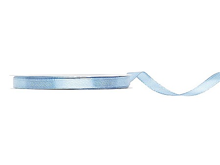 HOBBY - PD BANDA SATIN, Satin ribbon, light misty blue, 6mm/25m TS6-093J