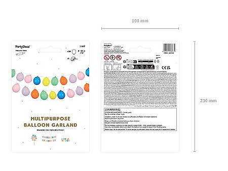 PD GHIRLANDA DIN BALOANE 3 in 1, mix, 25m 20/SET GBN19-000 [2]