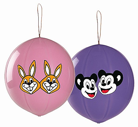 ARTICOLE PARTY - GOD BALOANE DECORATIVE CU BANDA ELASTICA 45CM WINNIE 2/SET GZ-KUB2