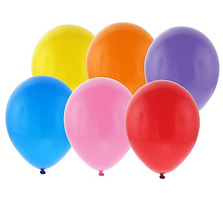 ARTICOLE PARTY - GOD BALOANE Pastel mix, 23cm, 6/set GZ-PAS6