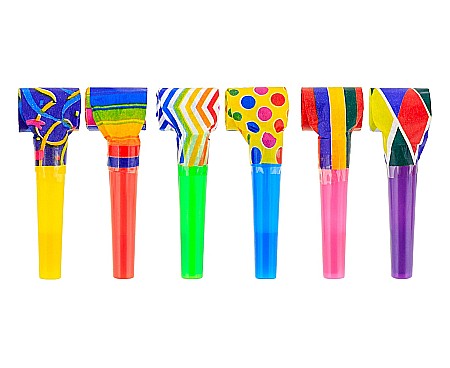 ARTICOLE PARTY - GOD FLUIERE DIN HARTIE PARTY DIVERSE CULORI 6/SET PZ-TRP6