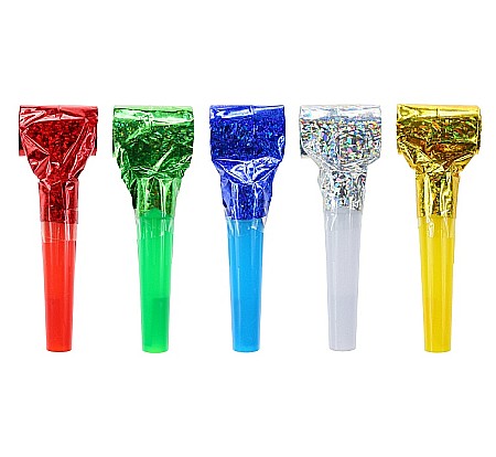 ARTICOLE PARTY - GOD FLUIERE DIN HARTIE PARTY Holographic blowouts, 4cm 6/set PZ-TRH6
