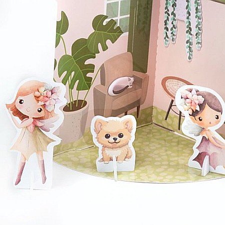 DE SET CREATIV CASUTA 3D PENTRU PAPUSI KIDEA KDOKKA [5]