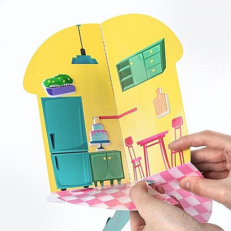 DE SET CREATIV CASUTA 3D PENTRU PISICI KIDEA KDODKKA [6]