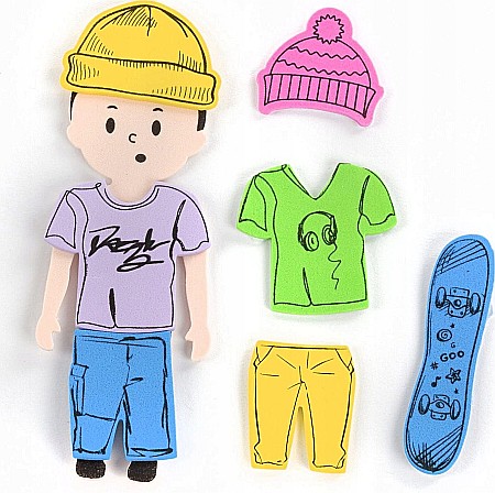 DE SET CREATIV 80 STICKERE FASHION STYLING KIDEA MS80KA [5]