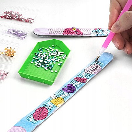 DE KIT CREATIV BRATARI CU DIAMANTE DULCIURI KIDEA DBSKA [4]