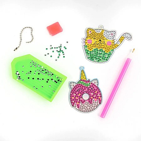 DE KIT CREATIV PANDANTIVE CU DIAMANTE IN 5 CULORI DULCIURI KIDEA DZRSKA [1]