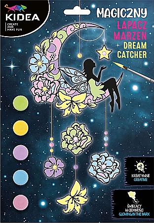 Seturi Creative pentru Copii - DE SET CREATIV DREAM CATCHER MAGIC GLOW IN THE DARK LMSCMAKA