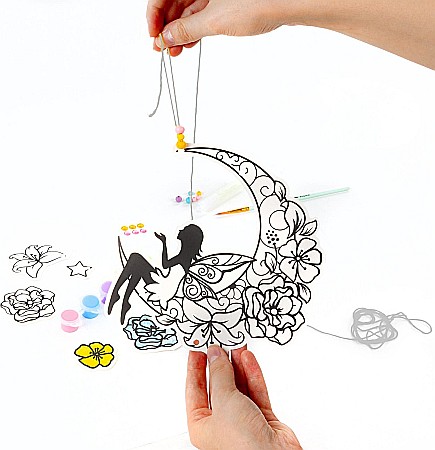 DE SET CREATIV DREAM CATCHER MAGIC GLOW IN THE DARK LMSCMAKA [4]