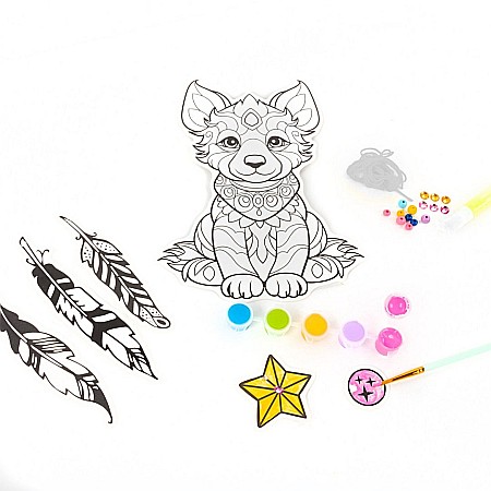 DE SET CREATIV DREAM CATCHER MYSTIC GLOW IN THE DARK LMSCMYKA [1]