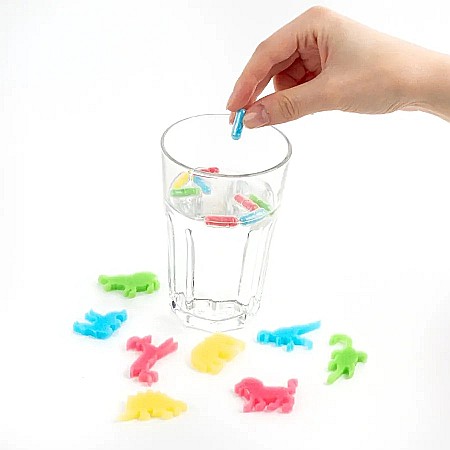 DE CAPSULE MAGICE CU ANIMALE SALBATICE CARE CRESC IN APA 12/SET KIDEA TKAZ12KA [3]