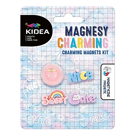 MIJLOACE DE PREZENTARE - DE MAGNETI CHARMING 4/SET KIDEA MLC4KA