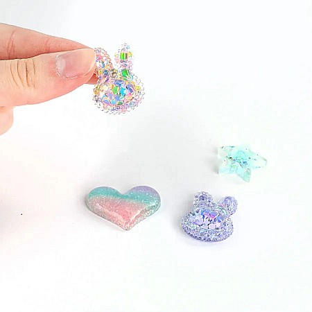 DE MAGNETI CU SCLIPICI BUNNY 4/SET KIDEA MLB4KA [2]