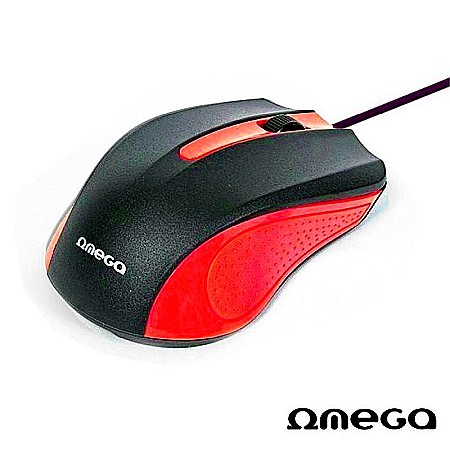 ACCESORII IT - TEC MOUSE OMEGA OPTIC OM05R ROSU