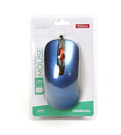 ACCESORII IT - TEC MOUSE USB OMEGA 45267 ALBASTRU OM0520BL