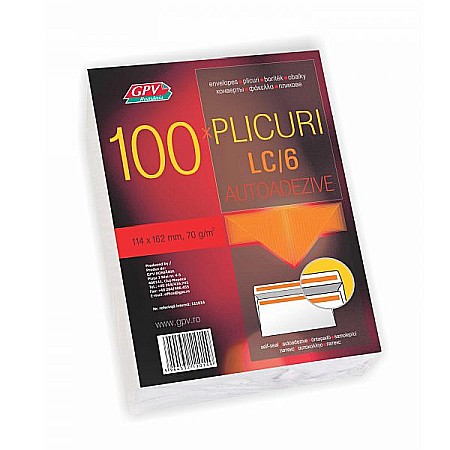 HARTIE PRODUSE DIN HARTIE - GPV PLIC C6 100/SET AUTOADEZIV 111014